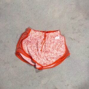 Nike - Dri Fit Shorts - Women S - Orange Running Athletic